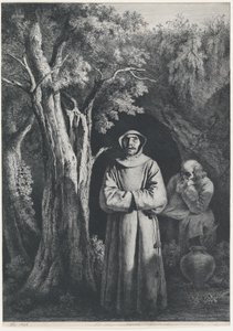 Szerzetesek a sivatagban, 1797.