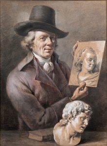 Önarckép, 18. század második fele... alkotó: Jean Jacques de Boissieu
