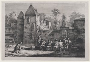 Vaise régi kapuja, Lyon, 1803.
