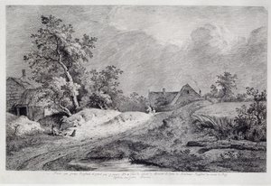 Búzamező, 1772 alkotó: Jean Jacques de Boissieu