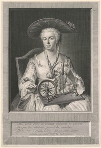 Madame Arlon fonó selymet alkotó: Jean Joseph Balechou, after Jacques Andre Joseph Camelot Aved