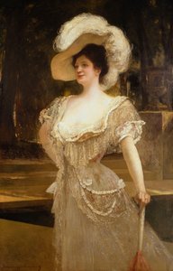 Az asszony portréja, 1901 alkotó: Jean Joseph Benjamin Constant