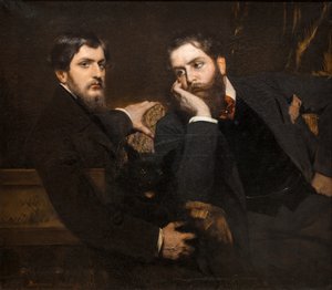 Portré a két fiamról alkotó: Jean Joseph Benjamin Constant