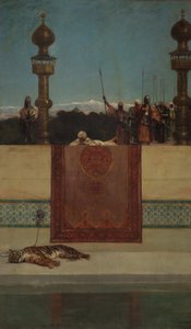 A Sultans Tigris. alkotó: Jean Joseph Benjamin Constant