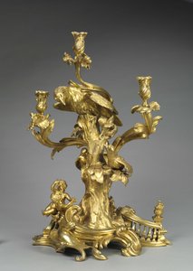 Kandeláber, 1750 körül alkotó: Jean-Joseph de Saint-Germain