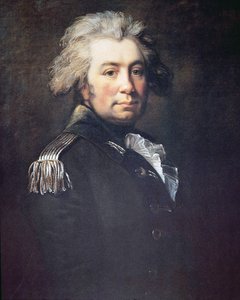 John Graves Simcoe (színes litó) alkotó: Jean Laurent (after) Mosnier