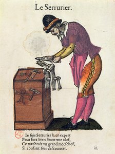 Lakatos (színes gravírozás)