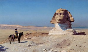 Bonaparte a Szfinx előtt alkotó: Jean Leon Gerome