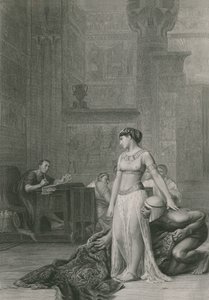 Kleopátra és Caesar alkotó: Jean Leon Gerome