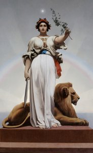 A Köztársaság, 1848-1849. alkotó: Jean Leon Gerome