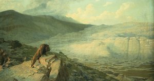 Oroszlán az őrségben, alkotó: Jean Leon Gerome
