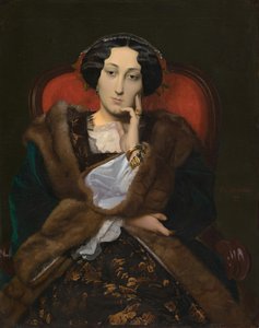 Női portré, 1851. alkotó: Jean Leon Gerome