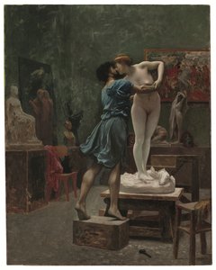 Pygmalion és Galatea alkotó: Jean Leon Gerome