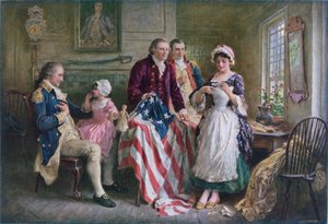 Betsy Ross 1777 alkotó: Jean Leon Gerome Ferris