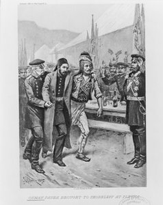 Oszmán pasát Szkobelevbe vitték Plevnába, kb. 1895