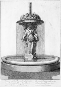 Szökőkút terve, 1673 alkotó: Jean Lepautre