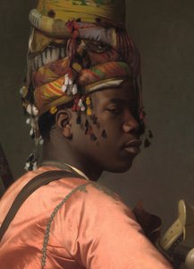 Fekete Bashi-Bazouk alkotó: Jean Leon Gerome