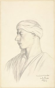 Egy egyiptomi fellah portréja alkotó: Jean Leon Gerome