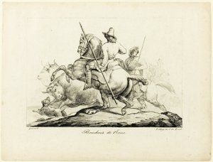 Róma hentesei alkotó: Jean Louis André Théodore Géricault