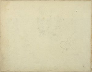 Karikatúra egy széles karimájú kalapot viselő férfiról alkotó: Jean Louis André Théodore Géricault
