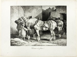 Tanyasi lovak alkotó: Jean Louis André Théodore Géricault