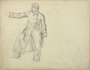 Tanulmány egy tüzérről alkotó: Jean Louis André Théodore Géricault