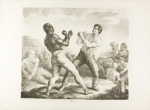 A bokszolók alkotó: Jean Louis André Théodore Géricault