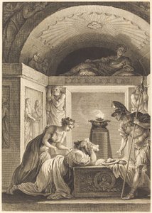 Az efezusi matróna alkotó: Jean Louis Delignon and Antoine Jean Duclos after Jean Honoré Fragonard