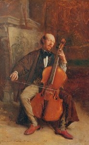 Alexandre Batta, a csellista, 1855