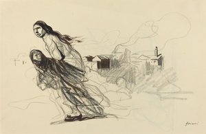 Nach Douai, wahrscheinlich 1918 von Jean Louis Forain