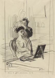 Vor dem persischen Fest, 1912 von Jean Louis Forain