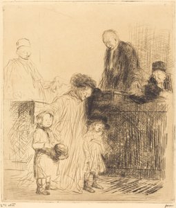 Kilépés a meghallgatásból (első lemez) alkotó: Jean Louis Forain