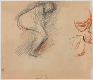 Ábravázlatok (fordítva) alkotó: Jean-Louis Forain