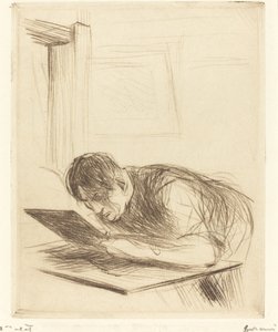 Forain Rézkarc (első lemez) alkotó: Jean Louis Forain