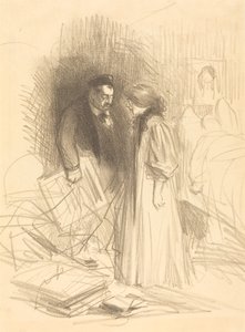 – Nem merem leszedni őket... túlságosan fájna neki. alkotó: Jean Louis Forain