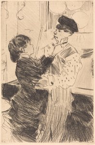 A Cravat csomózása alkotó: Jean Louis Forain