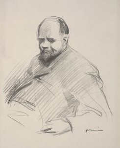 Vollard portréja (litho) alkotó: Jean Louis Forain