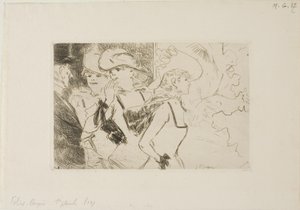 A Foiles-Bergère, első lemez alkotó: Jean-Louis Forain