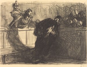 Az ügyvéd bántalmazott alkotó: Jean Louis Forain