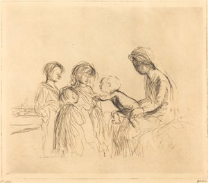 A Madonna és a gyerekek alkotó: Jean Louis Forain