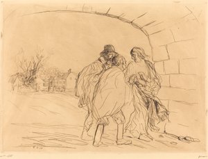 Találkozás a boltív alatt (első lemez) alkotó: Jean Louis Forain