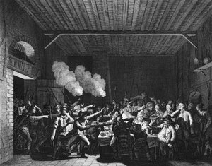 Francia forradalom: A varennes-i hazafiak belépnek az élelmiszer-mártásba, és felismerik XVI. Lajos királyt (1754-1793) repülés közben