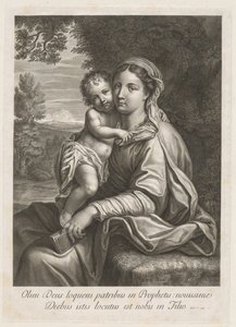 Madonna és gyermeke alkotó: Jean Louis Roullet