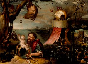Szent Kristóf és a Krisztus-gyermek, 1550 körül