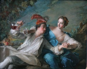 Német: Die Liebenden The Loving alkotó: Jean Marc Nattier