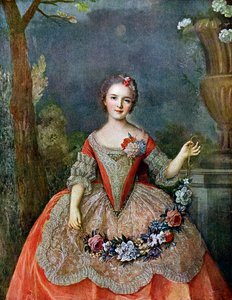 Madame de Beaujolais, 18. század 1910. alkotó: Jean Marc Nattier