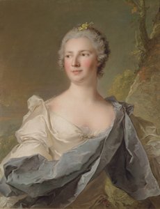 Barbara Belgioso dEste (sz.1680) ferrarai hercegnő portréja, 1747