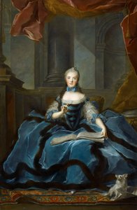 Marie Adelaide francia hercegnő 1732-1800 alkotó: Jean Marc Nattier