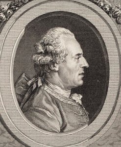 Jean Joseph Cassanéa de Mondonville hegedűművész és zeneszerző portréja 1711-1772. alkotó: Jean Marie Delatre