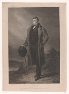 Gilbert du Motier, de la Fayette márki portréja Lafayette (cím a tárgyon) alkotó: Jean Marie Leroux